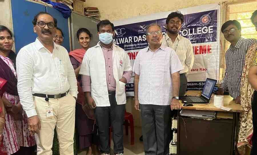 Free Health Checkup Camp at Alwardas Degree College