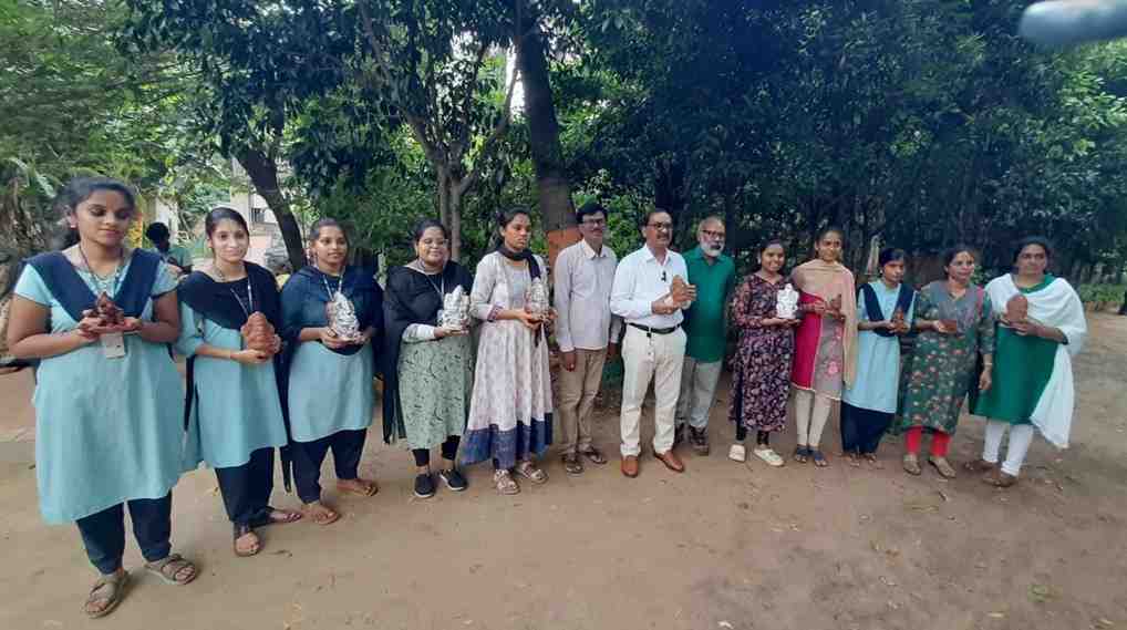 Ganesh Clay Idols Preparation