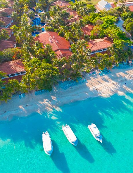 Roatan Resorts with our ferry packages