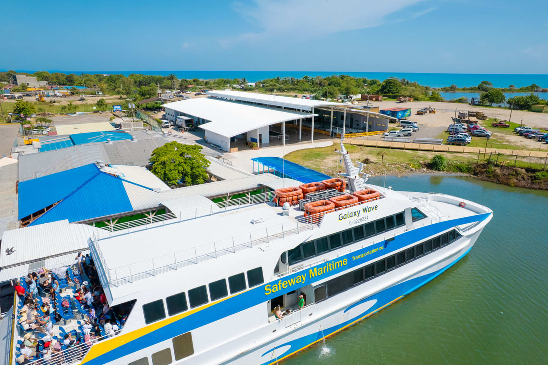 Galaxy Wave Unveils Its New Passenger Terminal in La Ceiba