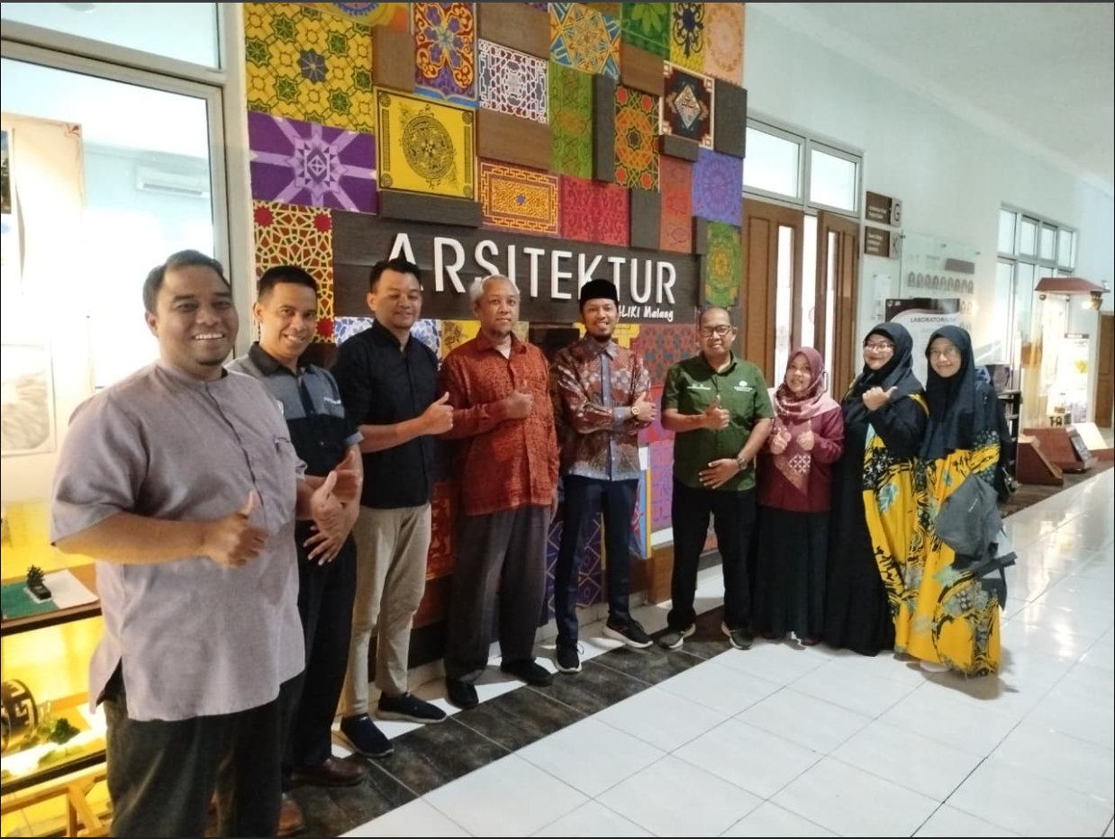 Sekolah Tinggi Teknologi STIKMA Internasional Laksanakan Kunjungan Studi Banding ke Program Studi Arsitektur UIN Malang