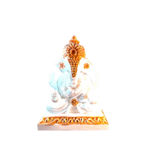 Ivory Ganesha Idol