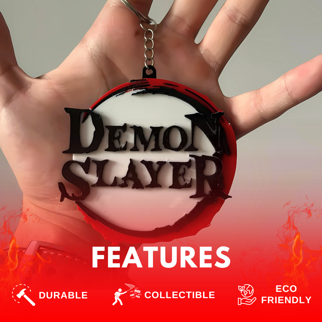 Demon Slayer Keychain -- Mini Nichirin Blade Replica