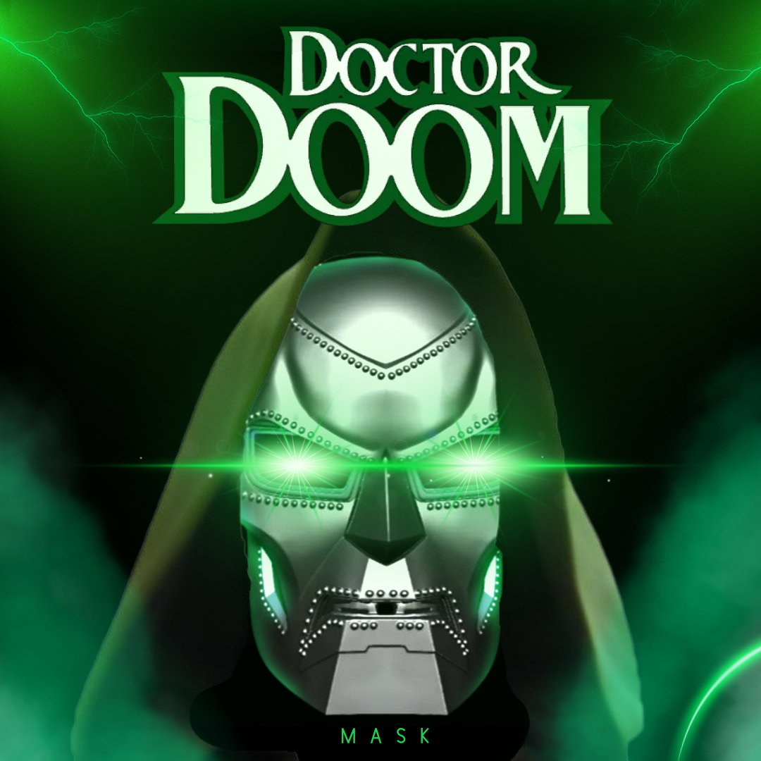 Doctor Doom Mask -- Latverian War Armor Edition