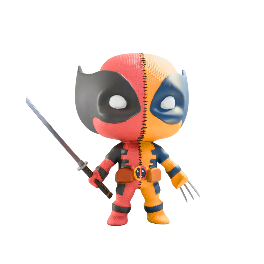 Deadpool & Wolverine Merged Figure -- Marvel Hybrid Statue