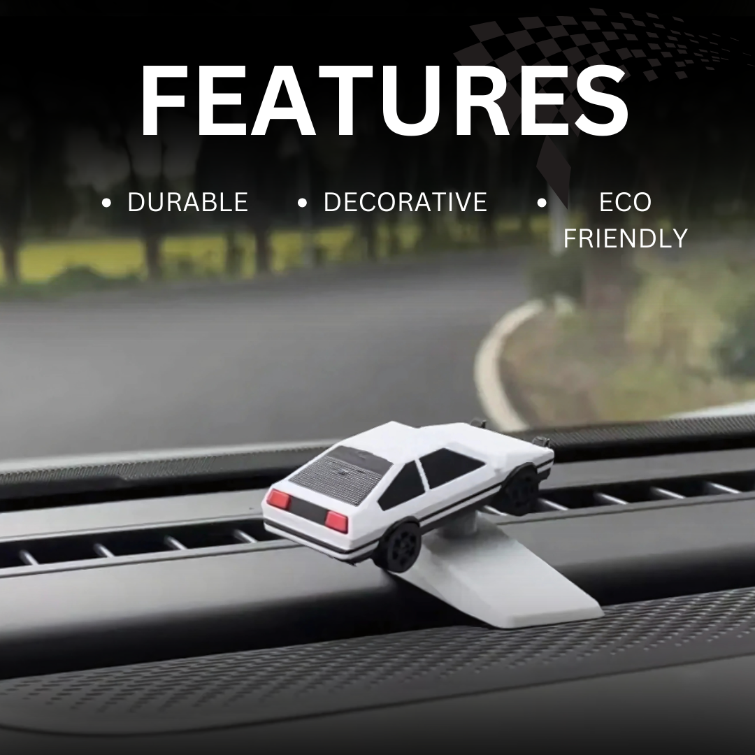 Drifting Car Interior Décor – Motion LED Dashboard Ornament