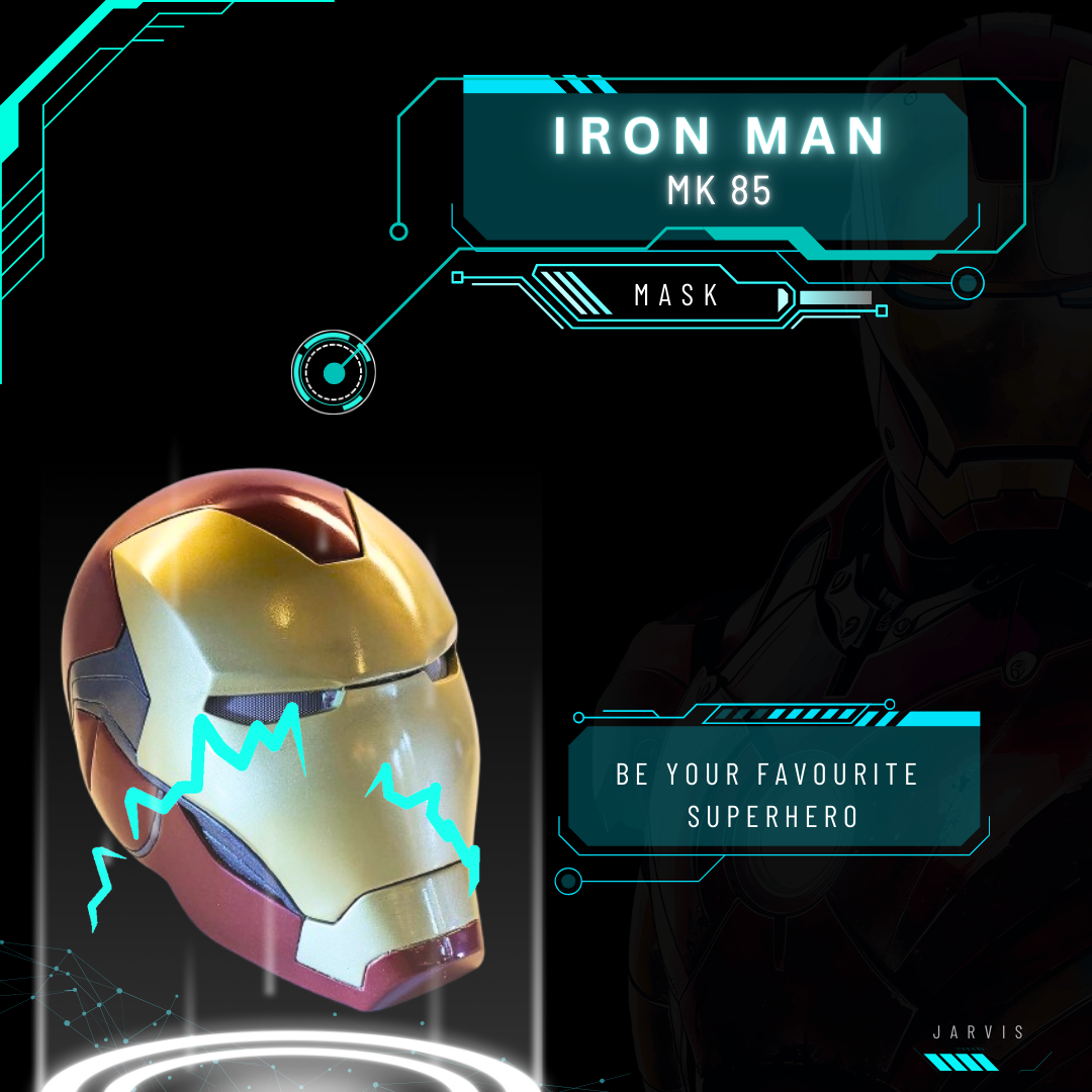 Iron Man Mask -- Marvel Superhero Helmet