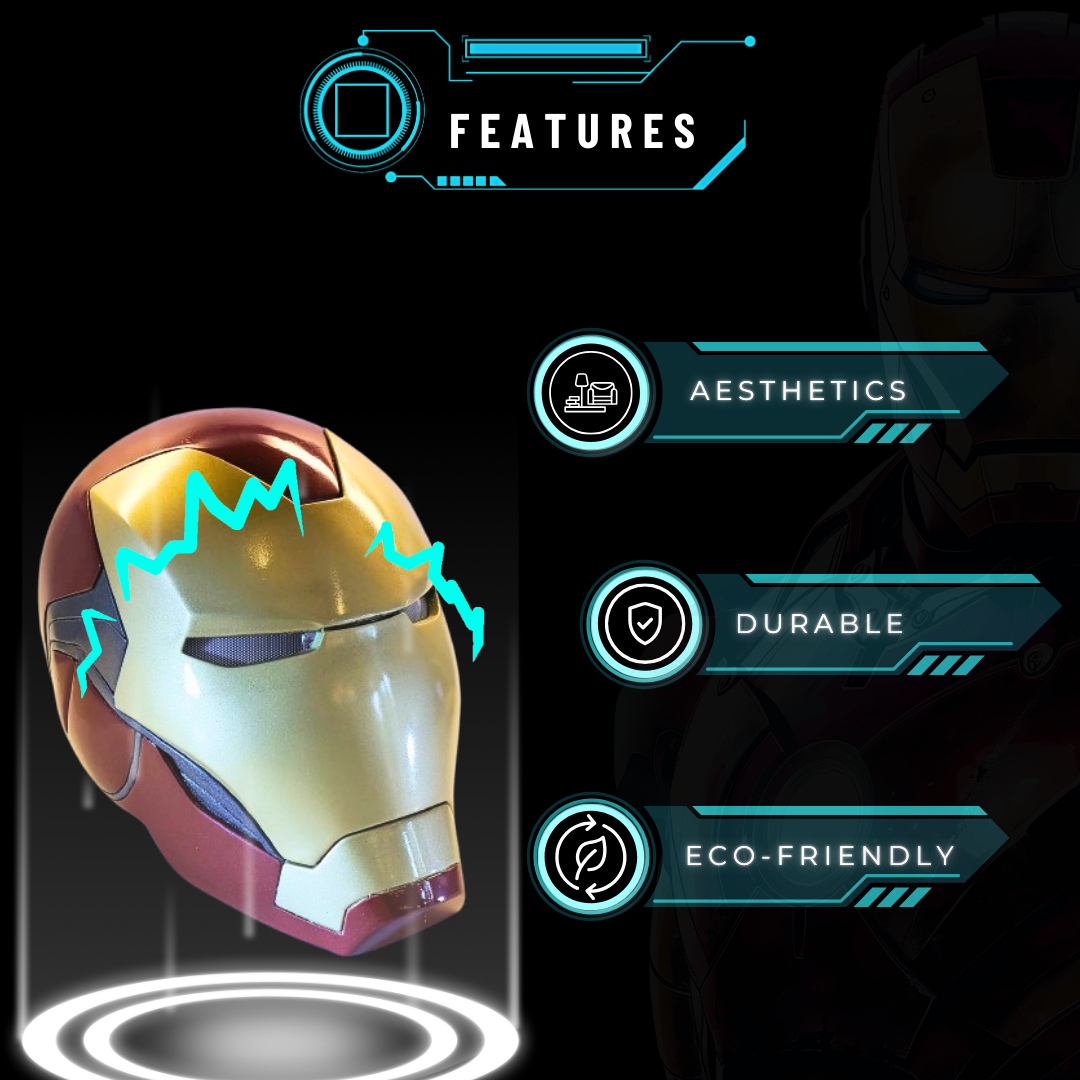 Iron Man Mask -- Marvel Superhero Helmet