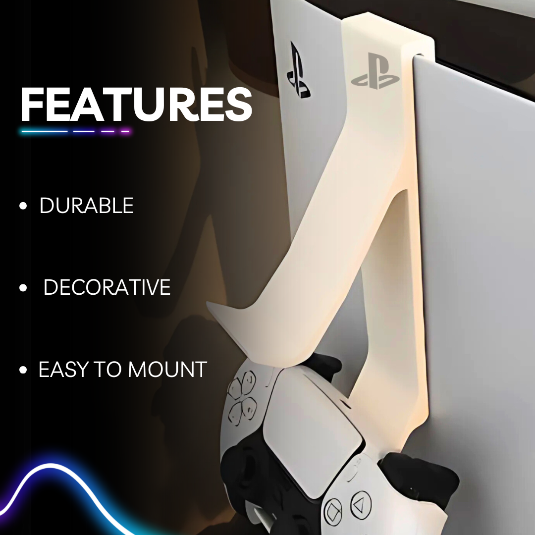 PlayStation Controller Holder -- Gaming Accessory Organizer