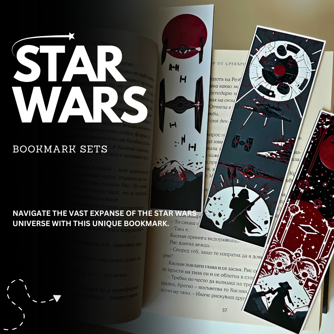 Star Wars Bookmark – Sci-Fi Collectible Page Holder