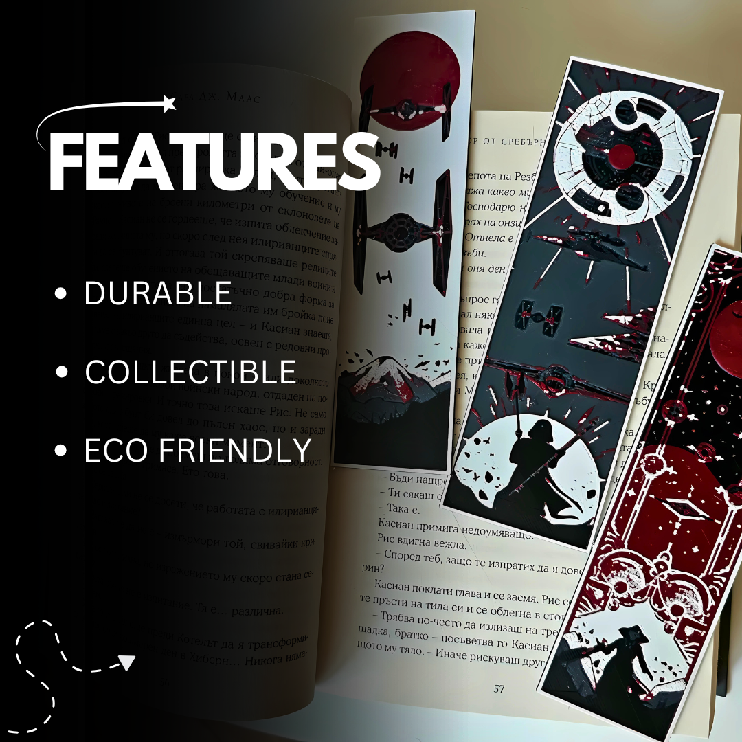 Star Wars Bookmark – Sci-Fi Collectible Page Holder