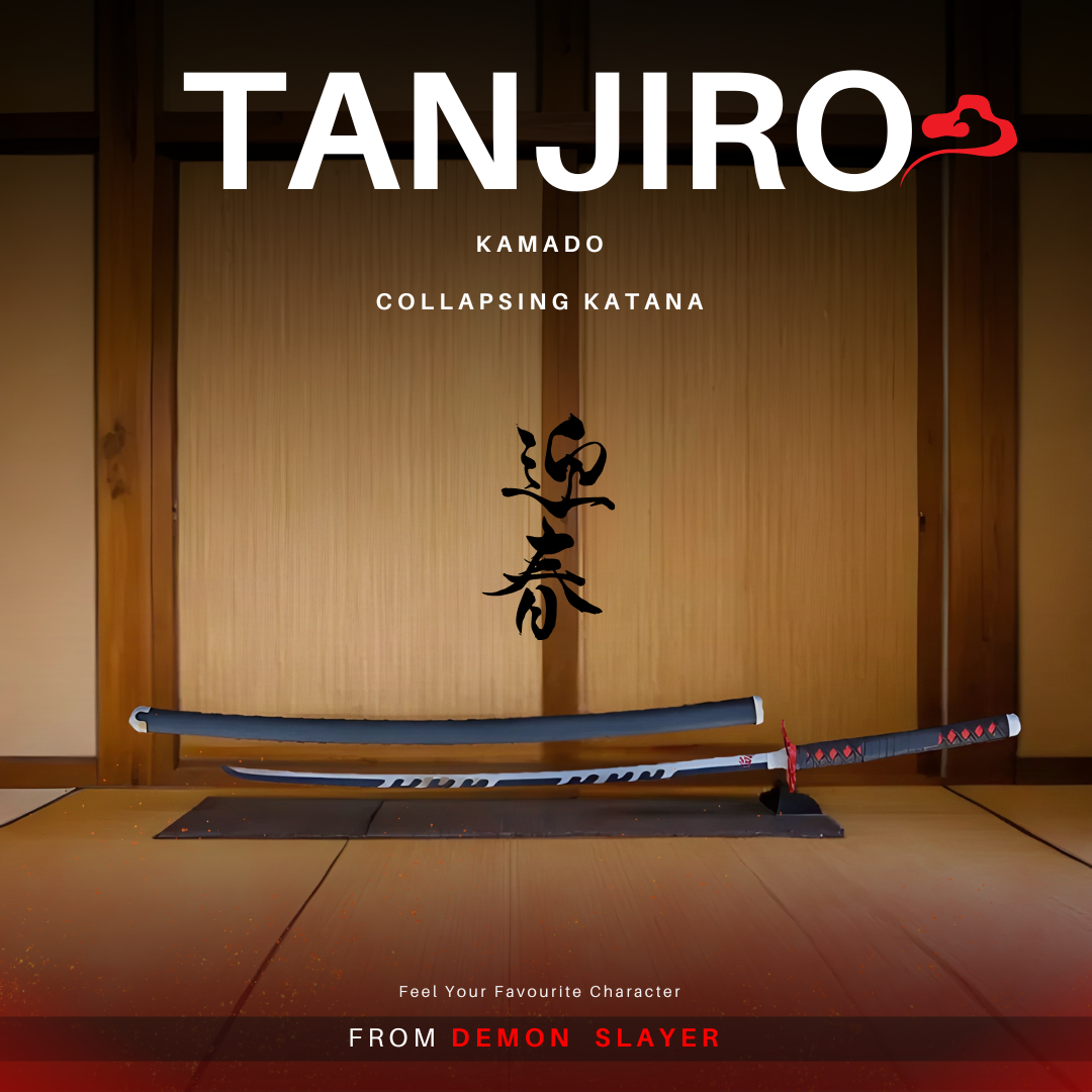 Tanjiro Kamado Nichirin Katana – Demon Slayer Sword Replica