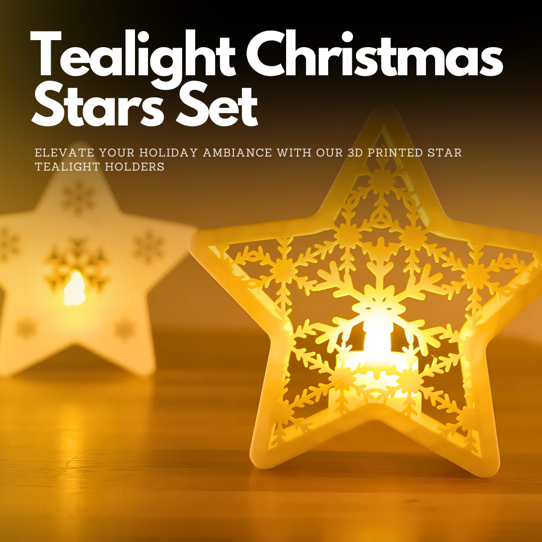 Tealight Christmas Star – Holiday Candle Holder