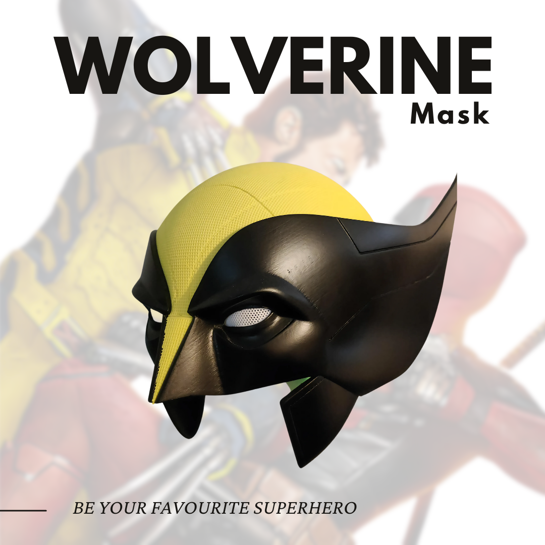 Wolverine Mask – Marvel X-Men Cosplay Helmet