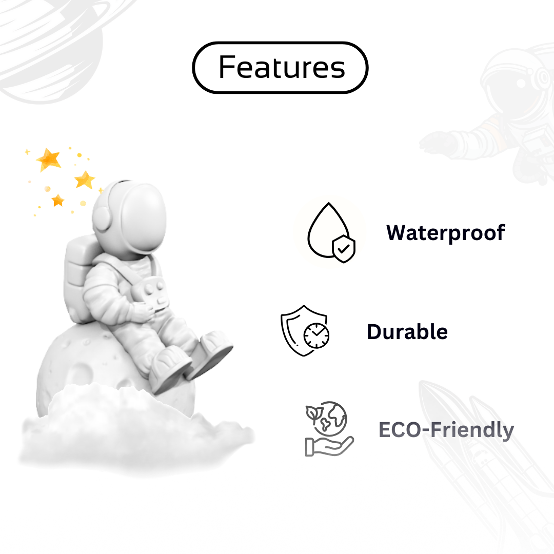 Astronaut On Moon Statue