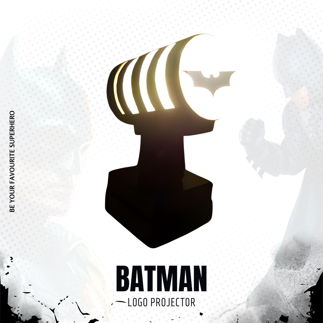 Batman Logo Projector (LED Bat-Signal Light)
