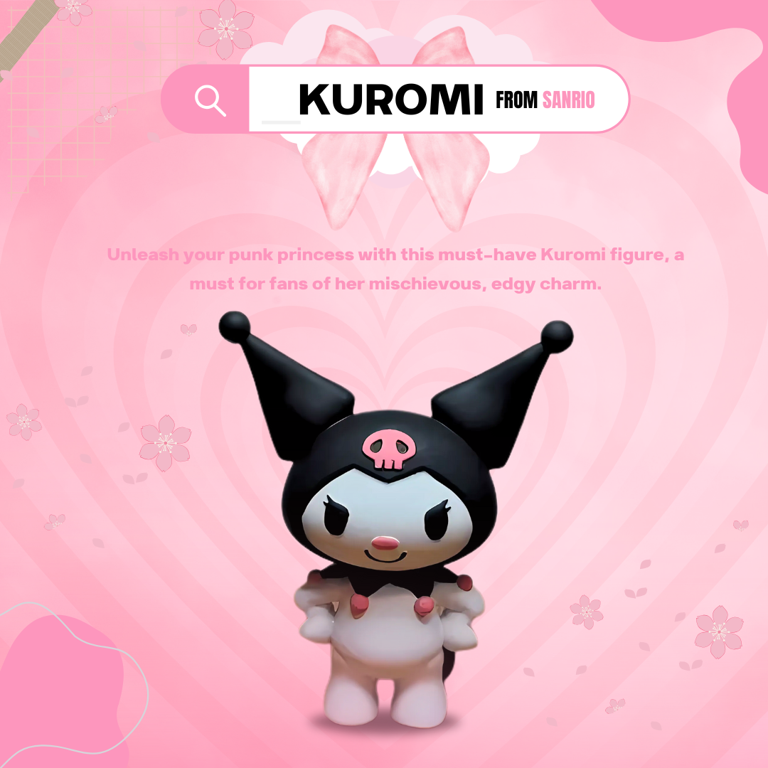 Kuromi Figure -- Cute Sanrio Character Collectible