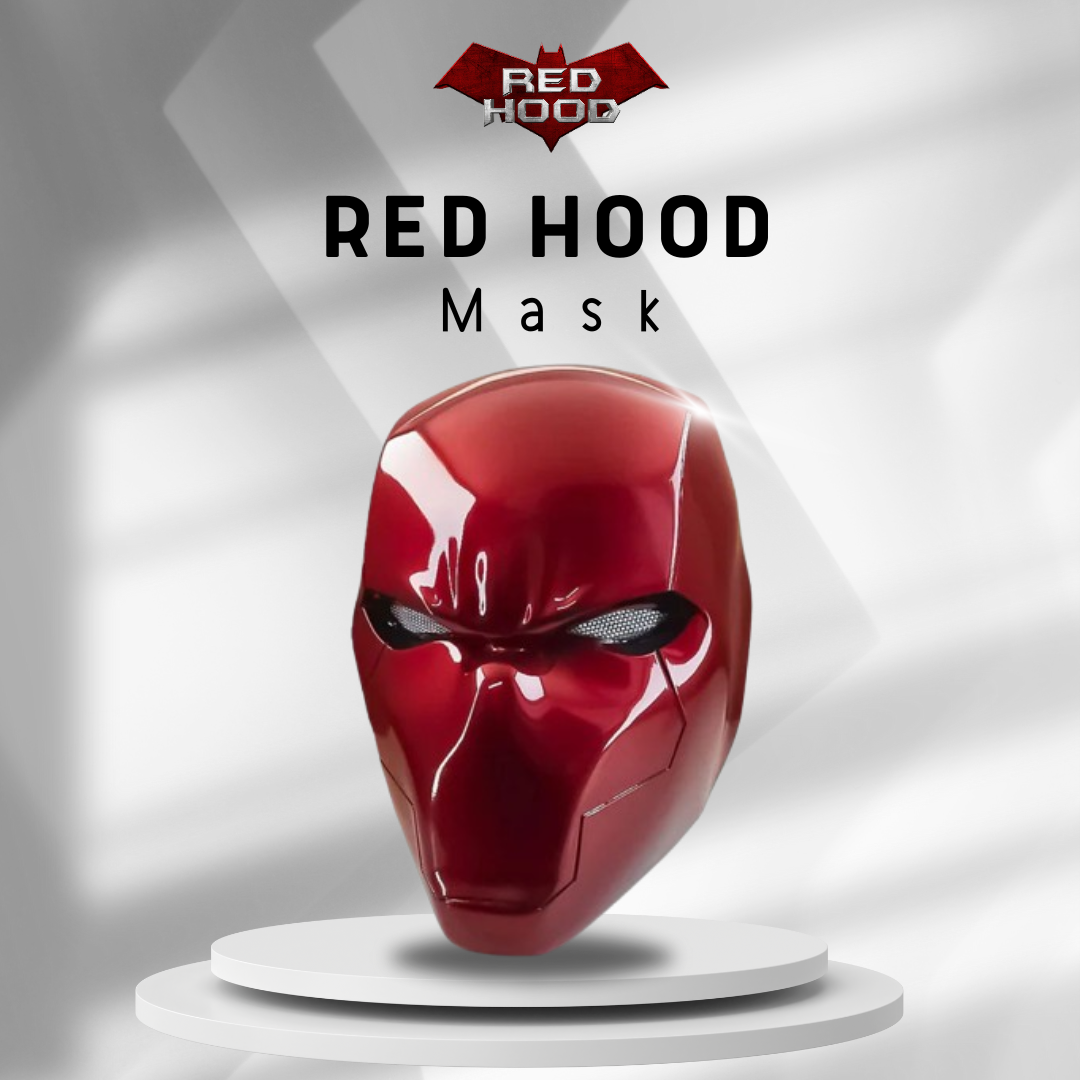 Red Hood Mask – DC Comics Cosplay Helmet