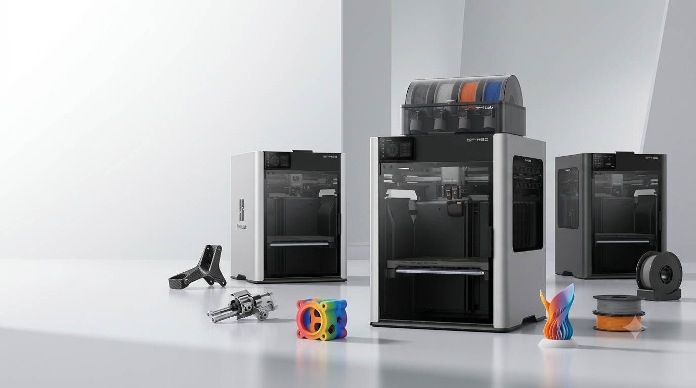 The Ultimate 3D Printing Filament Selection Guide: PLA+, PETG, TPU & ABS