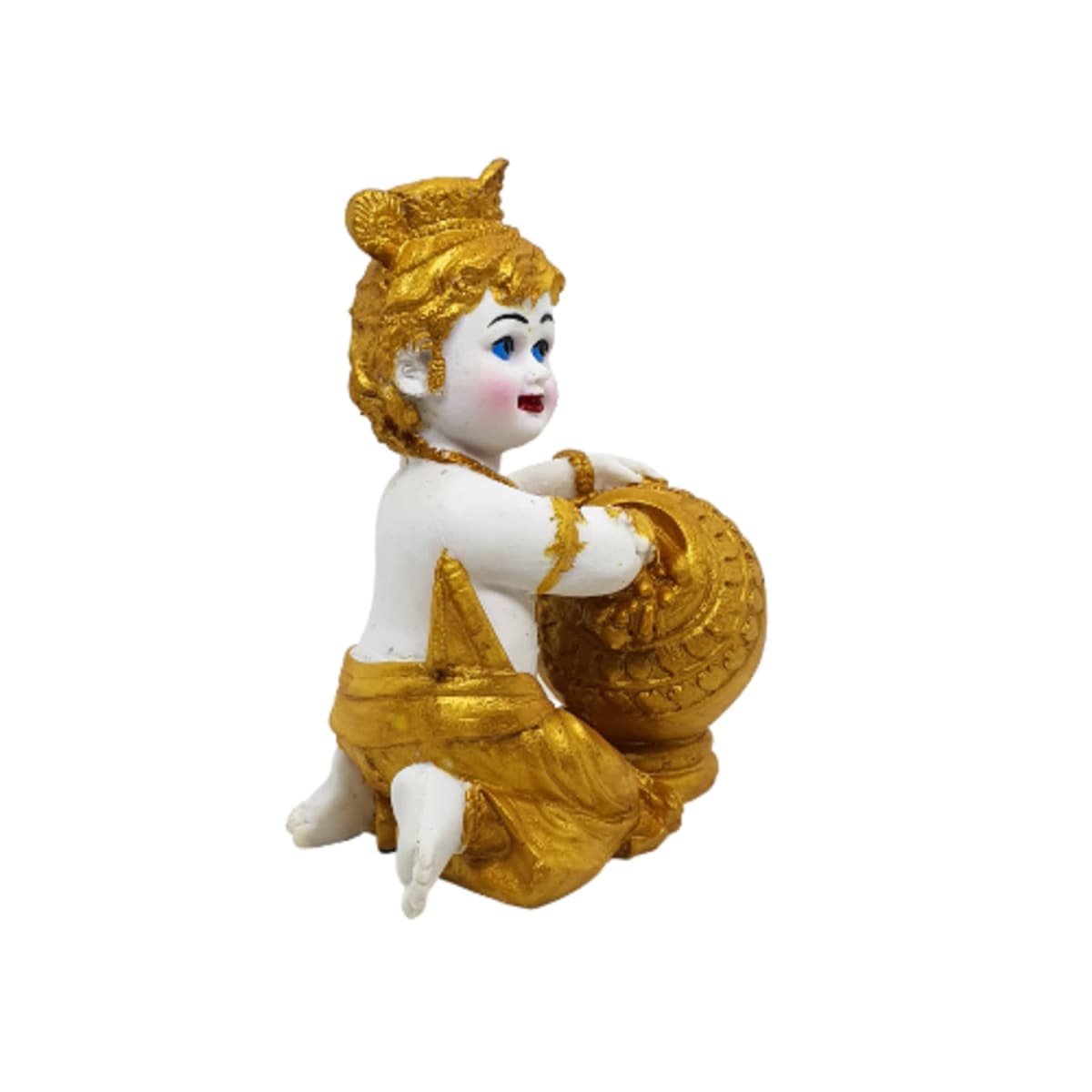 Makhanchor Krishna Idol – Bal Krishna Murti for Home & Temple