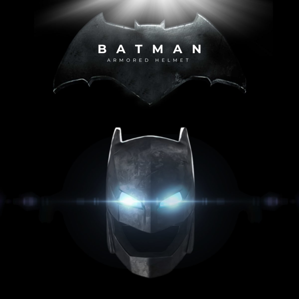 Batman Armored Mask – Batman v Superman 3D Printed Helmet