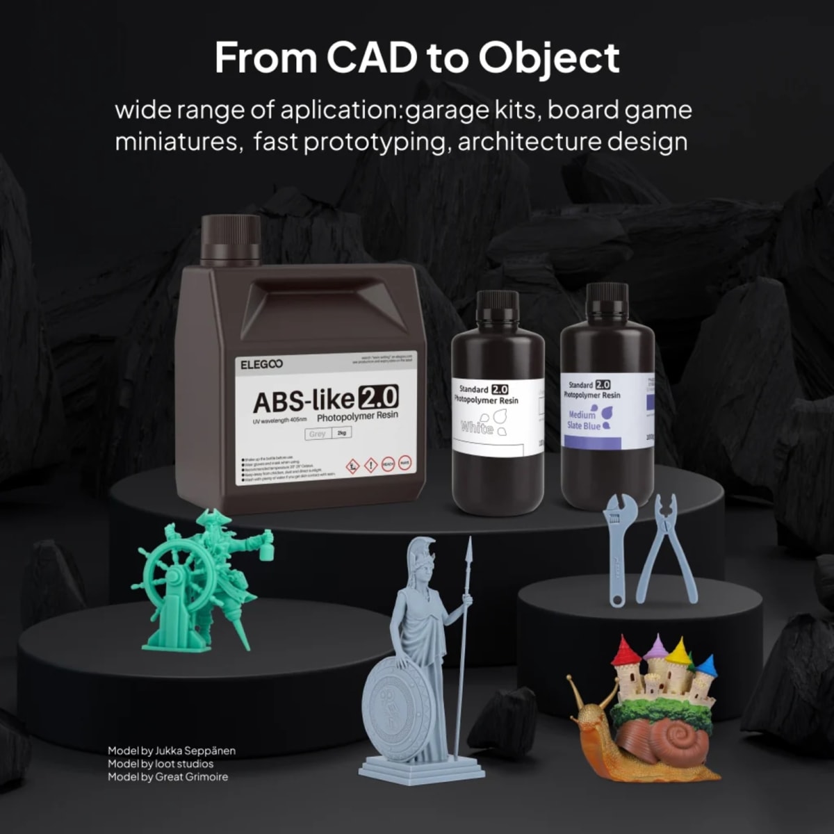 ELEGOO ABS-Like Resin V2.0