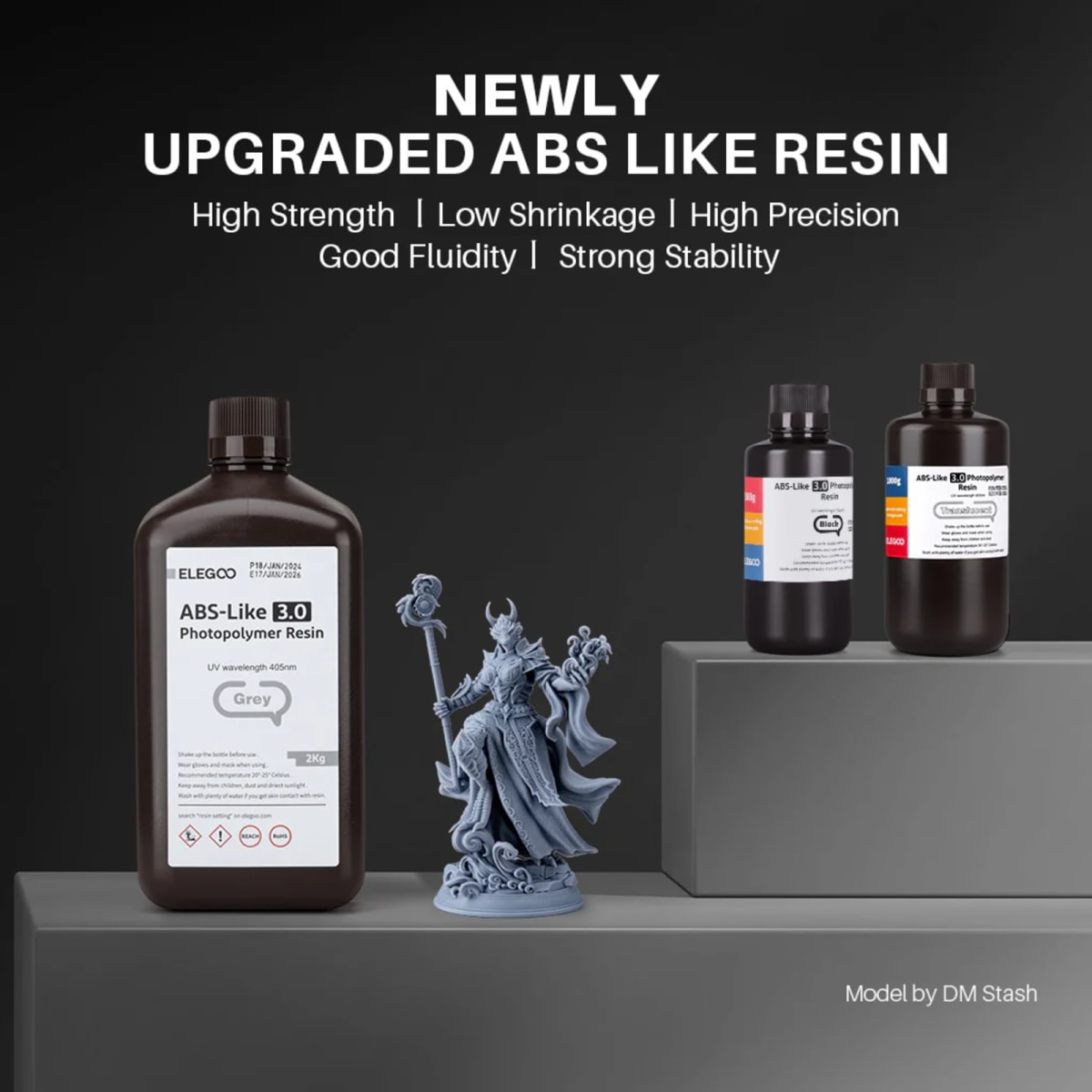 ELEGOO ABS-Like 3.0 Resin