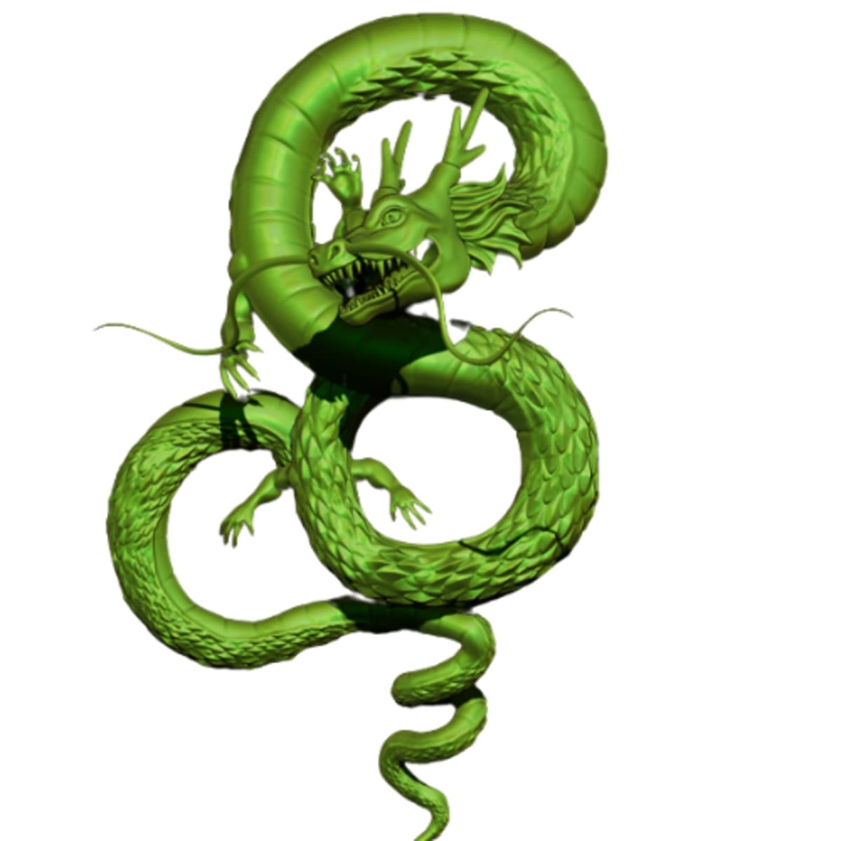 Shenron Dragon Figure – Dragon Ball Z 3D Printed Collectible
