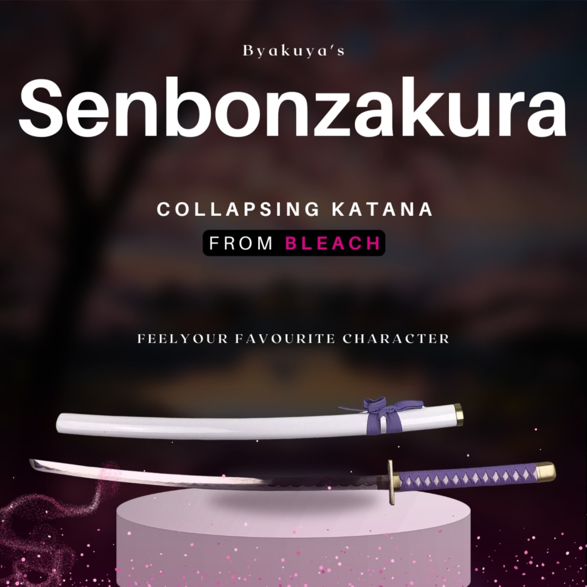 Senbonzakura Katana – Bleach 3D Printed Sword Replica