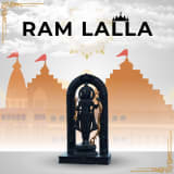 Ram Lalla Murti – Hindu Religious Idol for Home Temple