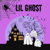 Ghost Figurines (Set of 3) – 3D Printed Spooky Décor Collection