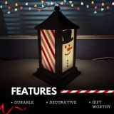 Christmas Lantern – 3D Printed LED Festive Décor Light