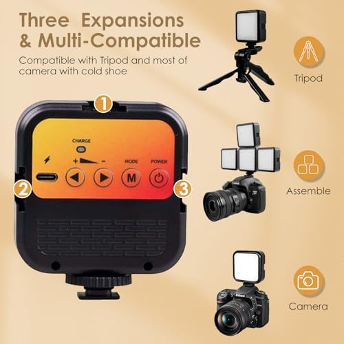 Vue 3 de Journeyside Lumiere Cameraled Lampe
