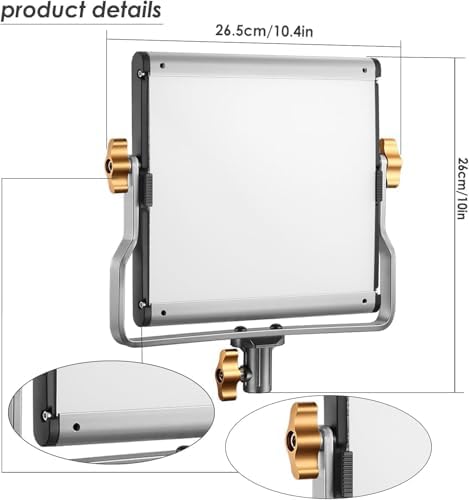 Vue 6 de Neewer Led Panneau Lumiere