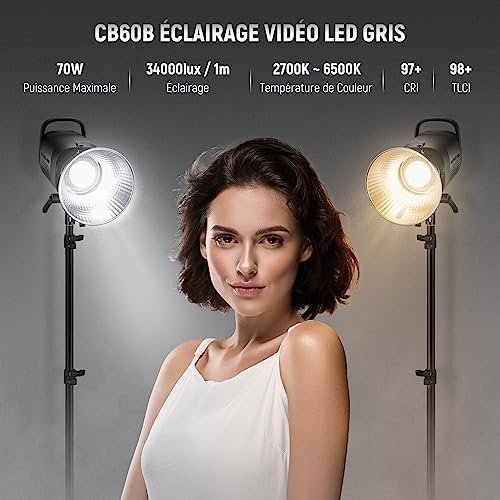 Vue 2 de Neewer Cbb Lumiere Video
