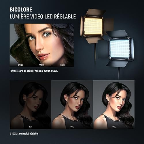 Vue 3 de Neewer Packs Led Lumiere