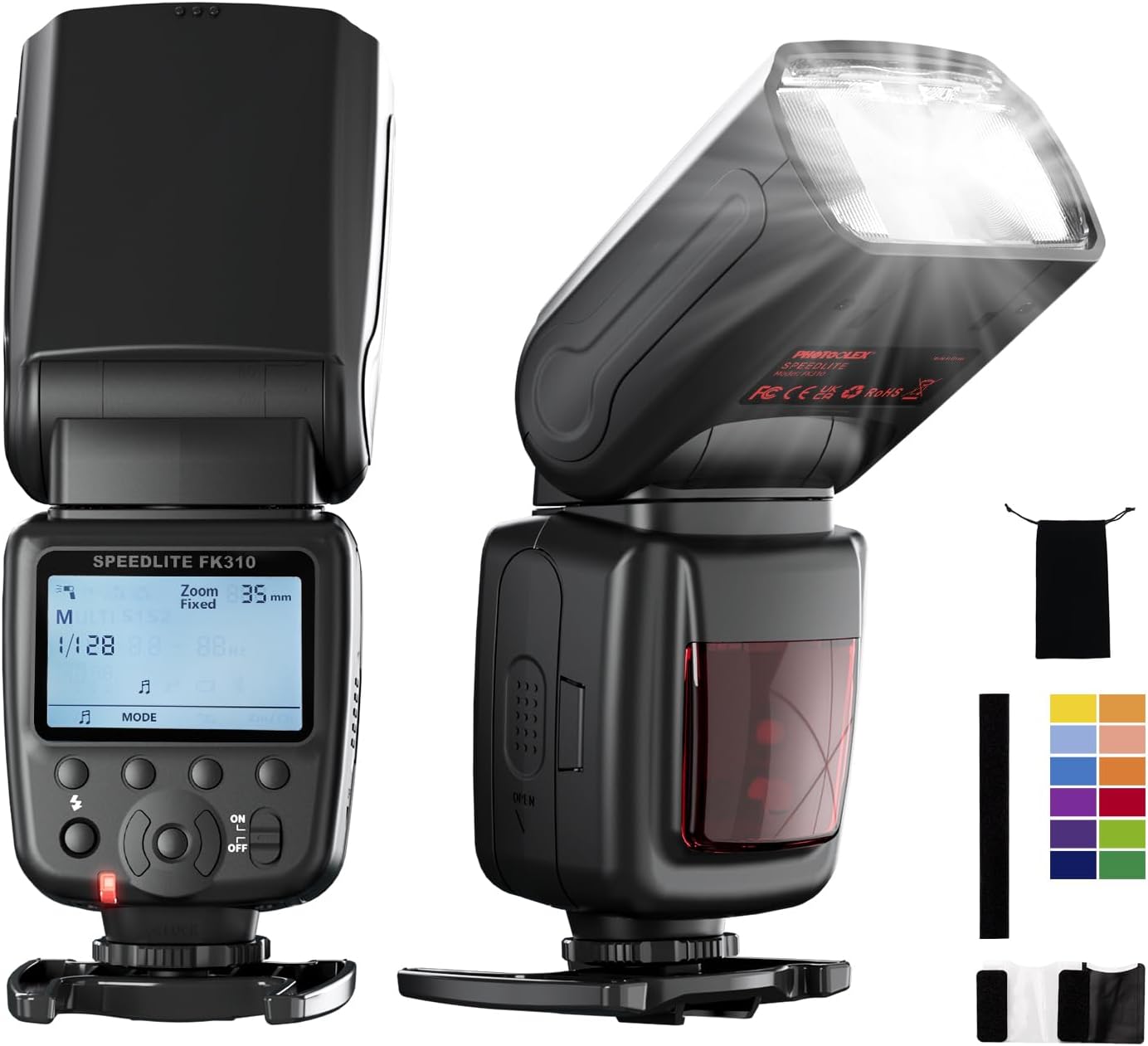 Photoolex Lcd Flash Speedlite