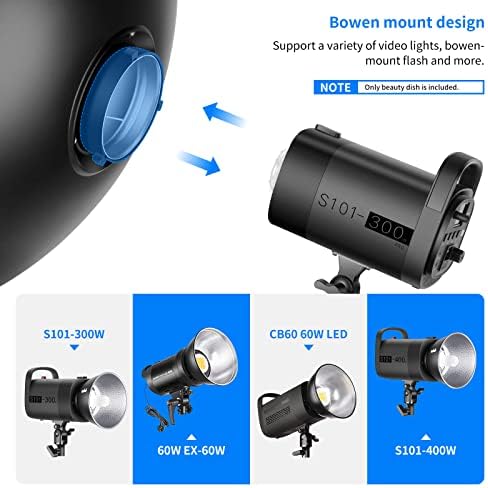 Vue 3 de Neewer Cm Reflecteur Bol