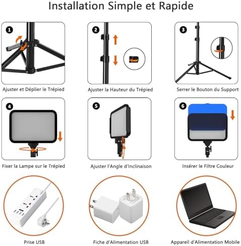 Vue 6 de Sporzin Panneau Led Eclairage