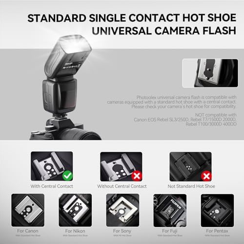 Vue 2 de Photoolex Flash Speedlite Pour