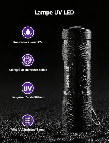 Vue 5 de Lepro Lampe Uv Lampe