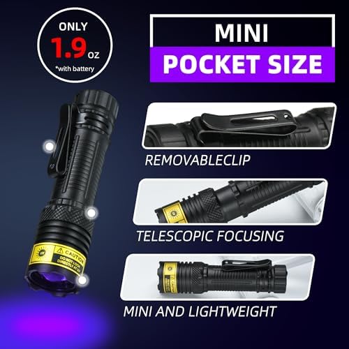 Vue 3 de Lampe De Poche Uv