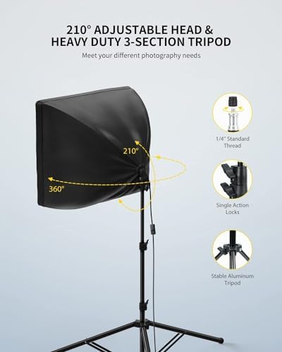 Vue 4 de Raleno Softbox Kit Studio