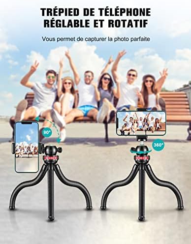 Vue 2 de Cirycase Trepied Smartphone Rotatif