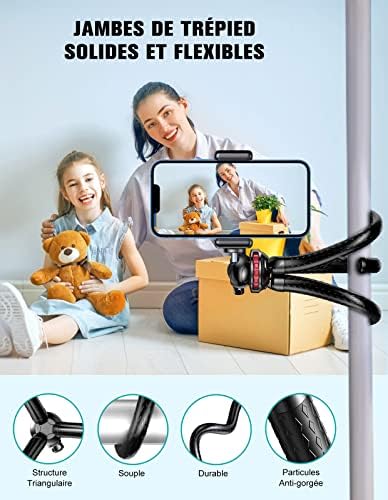 Vue 4 de Cirycase Trepied Smartphone Rotatif