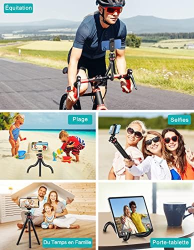 Vue 5 de Cirycase Trepied Smartphone Rotatif