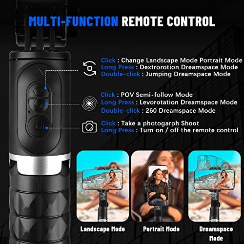 Vue 4 de Strbdyi Stabilisateur Smartphonegimbal Stabilisateur