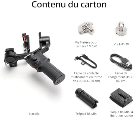 Vue 5 de Dji Rs Mini Stabilisateur