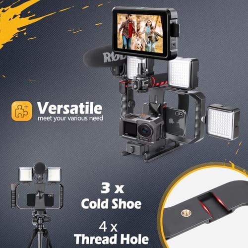 Vue 6 de Zeadio Stabilisateur Video Portable