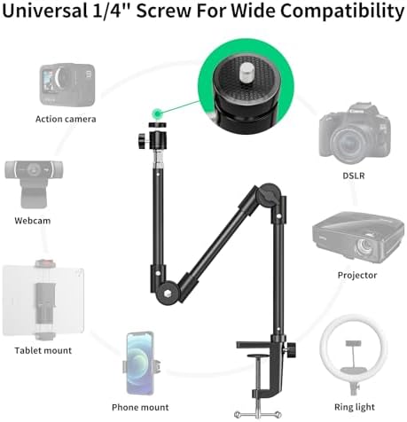 Vue 4 de Kdd Support Webcam Avec